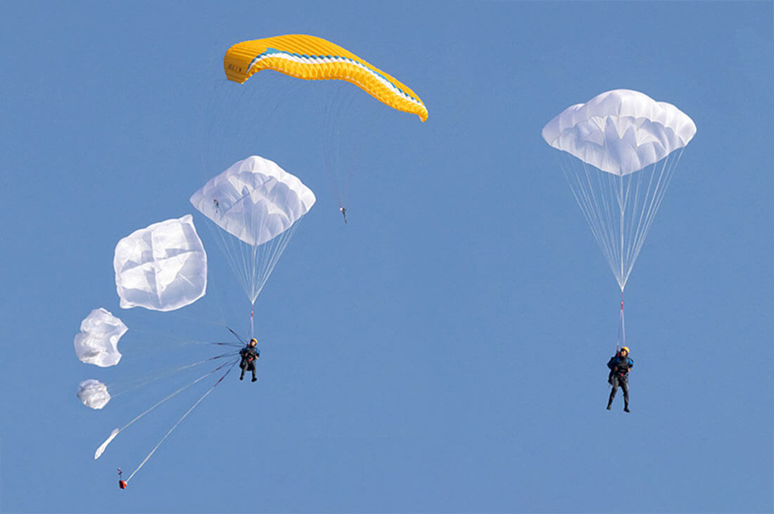 Secours parapente GIN Yeti cross 2 - 01